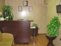 Приёмная стоматологической клиники «АЙБОЛИТ»